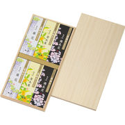 日本香堂　香結び　進物用木箱サック６入（包装済）２６９５０