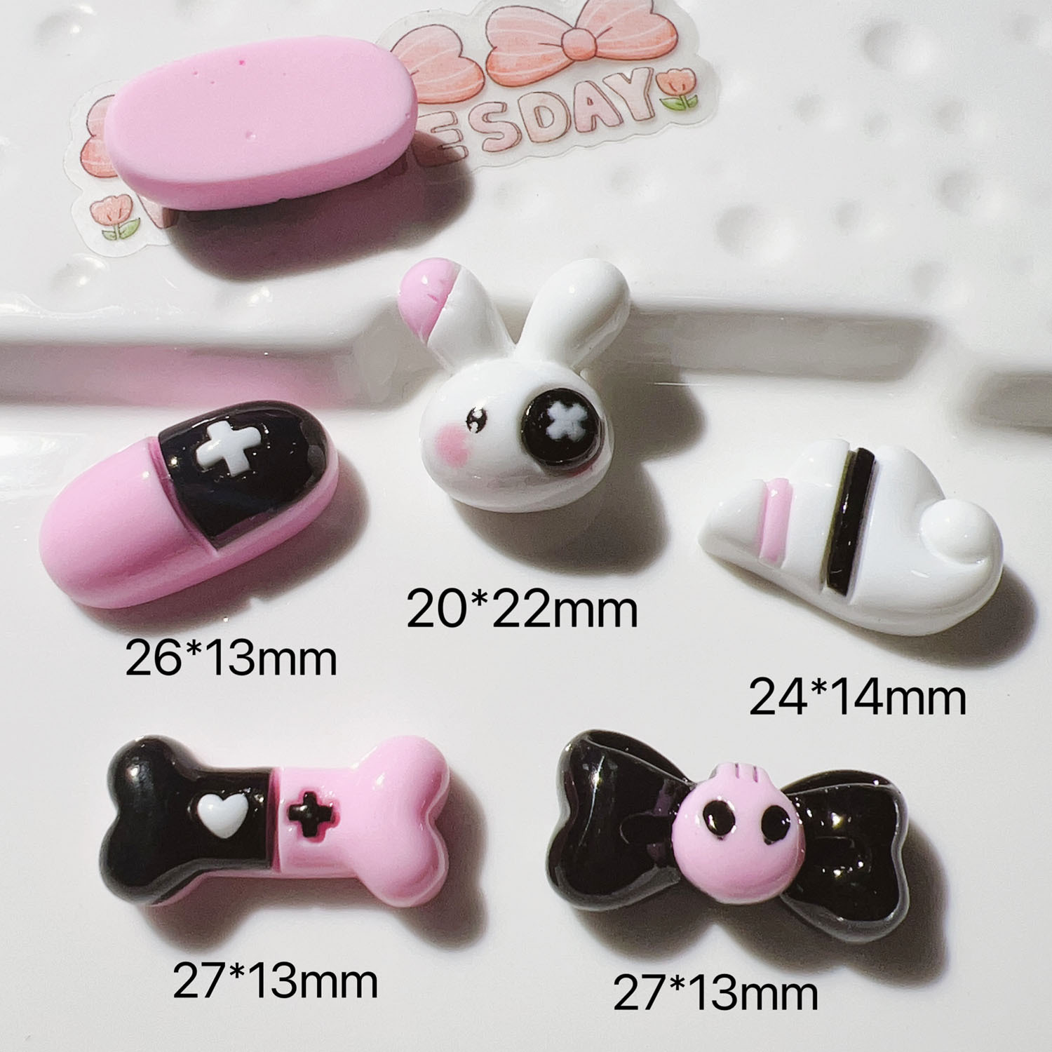 Y2K ハンドメイド　骨のヘアピン Y2K ハンドメイド 骨のヘアピン