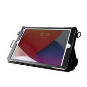 iPad mini（第5・4世代）対応 手帳型レザーケース　ブラック