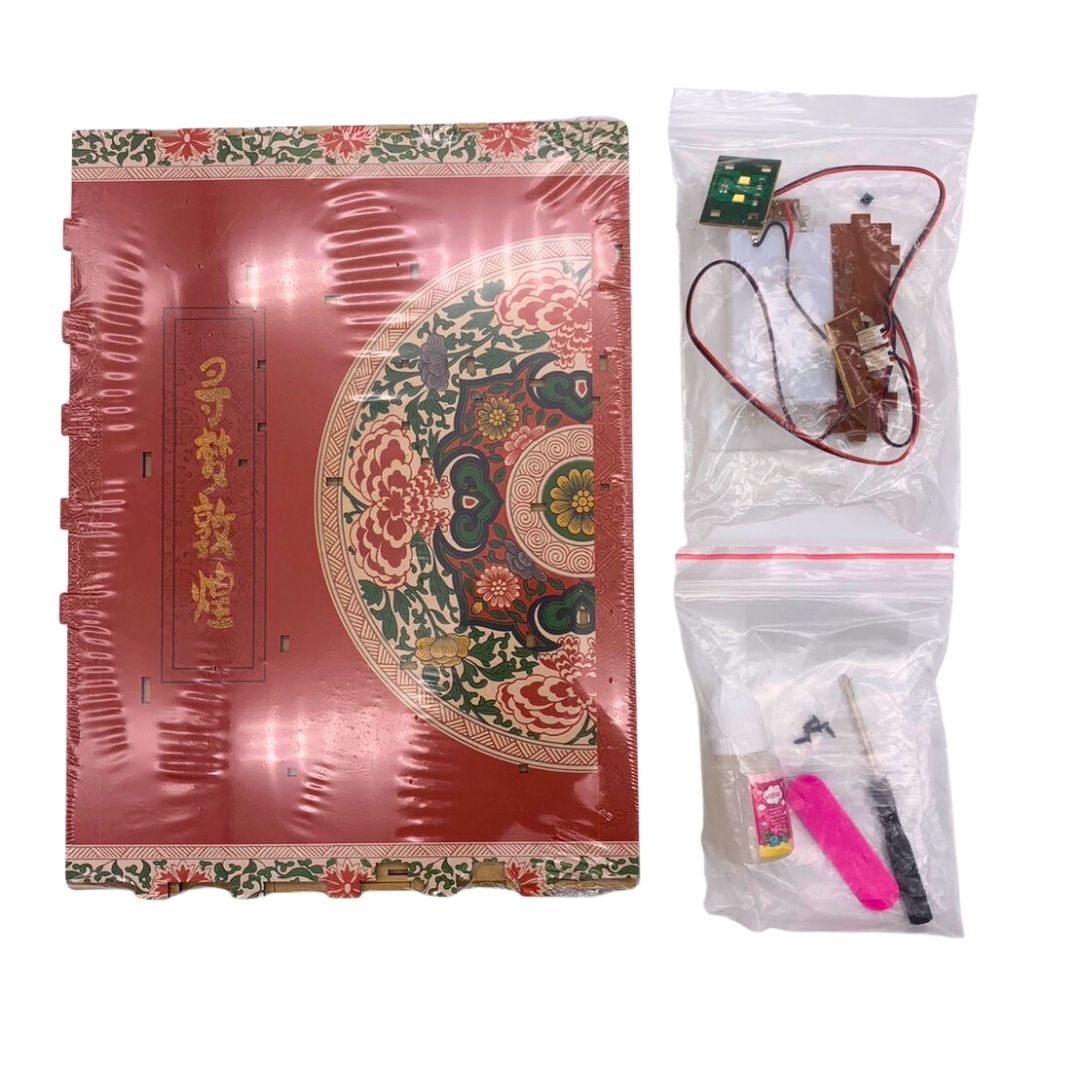 在庫限り】インテリア ミニチュア 中華街 DIY ドール ハウス
