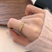 かわいいリボンリング　指輪　アクセサリー　韓国ファッション