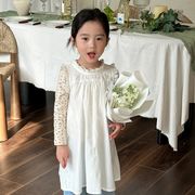 【2024春新作】韓国風子供服 ベビー服 キッズ 女の子 かわいい ベビー服 ワンピース　