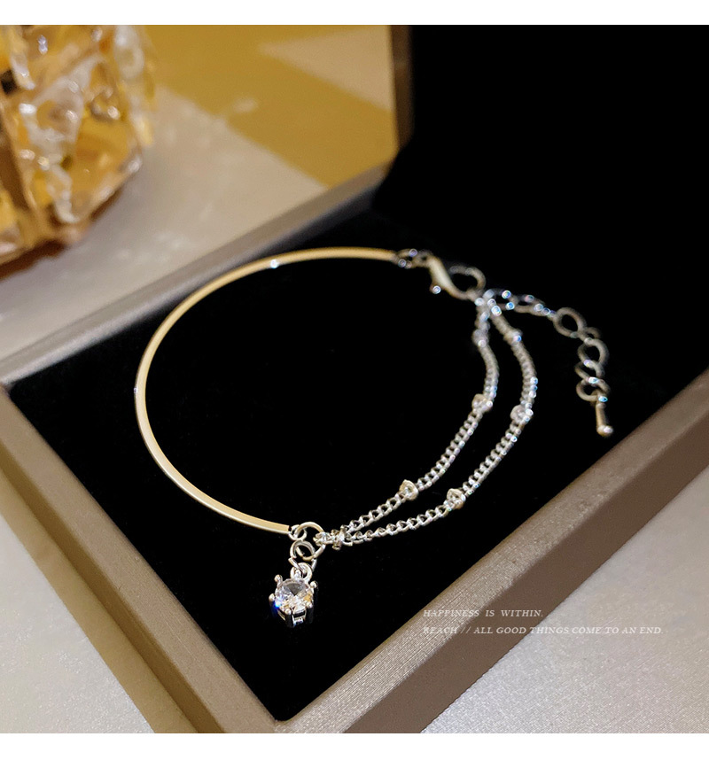 925シルバー   アクセサリー ブレスレット  ハンドメイド ブレスレット   ブレスレット INS風 バングル