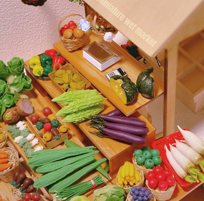 野菜 デコパーツ ミニチュア    置物   装飾  小物  インテリア   ドールハウス用  模型