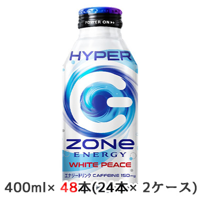 HYPER ZONE ENERGY 400ml 缶 × 48本400ml本数 - ソフトドリンク
