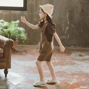 子供服 セットアップ キッズ 女の子 韓国子供服 半袖 オールインワン キッズ オーバーオール