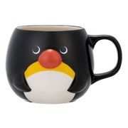 【新登場！海の人気者たちのマグカップ！ぽってりマグ！】ペンギン