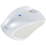 Digio デジオ 小型 Bluetooth 3ボタンBlueLEDマウス ホワイト MU