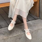 【2024春新作】韓国風レディース服　春 デザイン感 メリージェーン　シューズ　靴  オシャレ