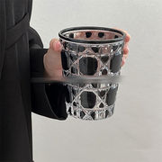 人気沸騰  おしゃれな 菱格 洗練された 宝石カップ ビールカップ デザインセンス グラス 洋式グラス