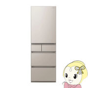 [予約 約1週間以降]冷蔵庫 【標準設置費込】 パナソニック 5ドア冷蔵庫 450L 左開き シャンパン NR-E45