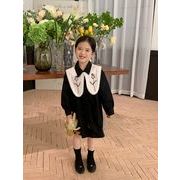 2024春新作 韓国風子供服   ベビー服 女の子   女の子 ワンピース  90-140cm