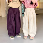 ★Girls★　子供服　90~150cm　キッズロングパンツ　カジュアルブルーマー　韓国キッズファッション
