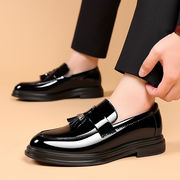 ビジネスシューズ メンズ 男士鞋 紳士靴　革靴 通気 防水 ウォーキング 歩きやすい 防滑 幅広 おしゃれ