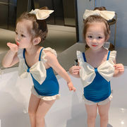 2024夏新作 韓国風子供服 キッズ水着 女の子  子供用 オールインワン　連体水着