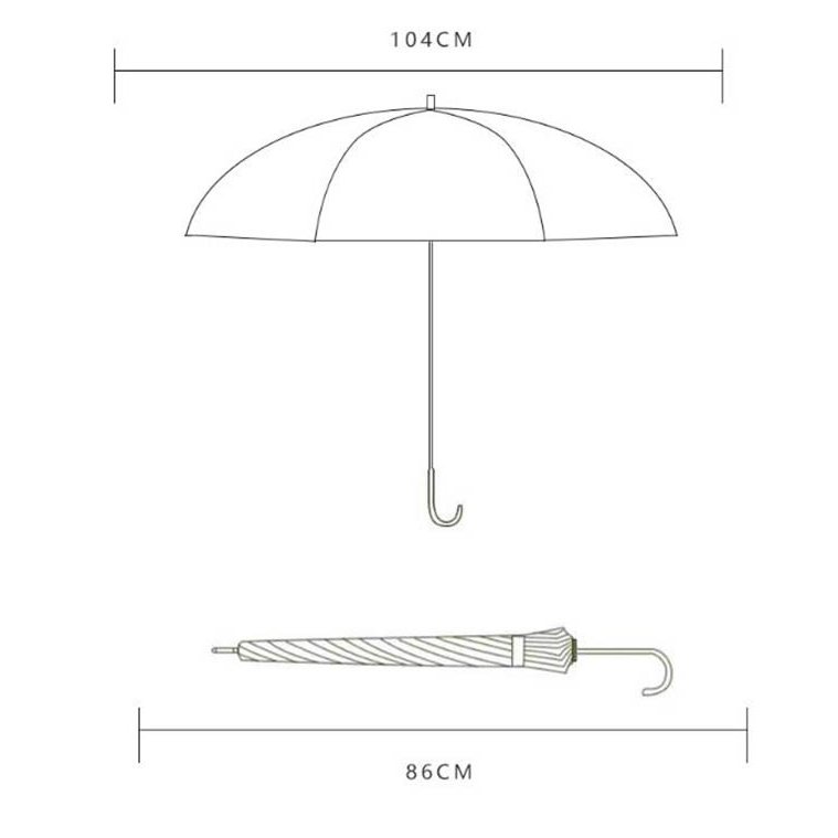 長傘 レディース   ドット  長柄 遮光 遮熱 UVカット 紫外線対策 長傘 日傘 雨傘 晴雨兼用