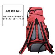 登山バッグ 登山リュック リュック バックパック 旅行鞄 大型リュック 90L 軽量 大容量 ナイロン