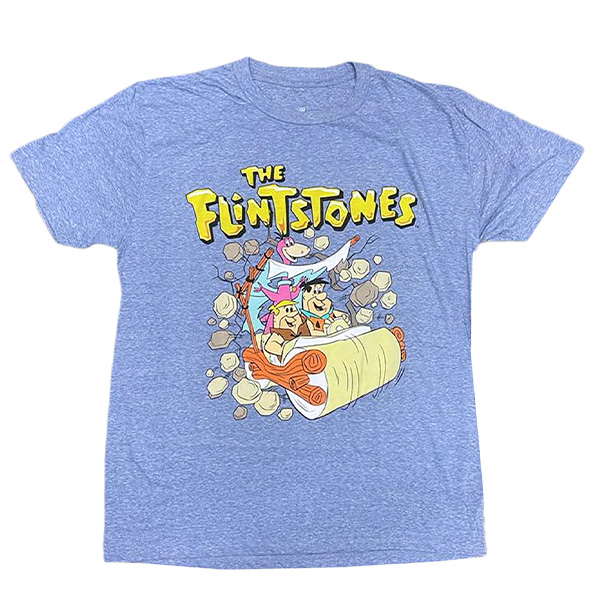 Tシャツ  The Flintstones Blue 【フリントストーン】