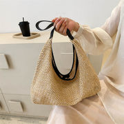 大人用バッグ・かわいい・草編み・ショルダーバッグ・4色・新款・肩掛け /斜め掛けバッグ