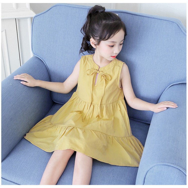 子供服 ワンピース 160 韓国子供服 キッズ 女の子 ノースリーブ ワンピース 綿 春夏 子供ドレス