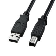 【5個セット】 サンワサプライ USB20ケーブル 5m PC99規格 KU20-5BK