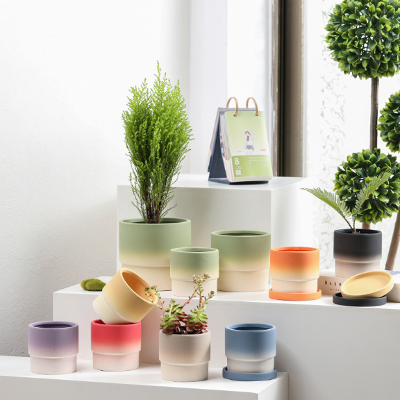 植木鉢andソーサー✳︎POT観葉植物✳︎園芸プランター 植木鉢 おしゃれ 大型 プランター 観葉植物 人気 おすすめ 園芸