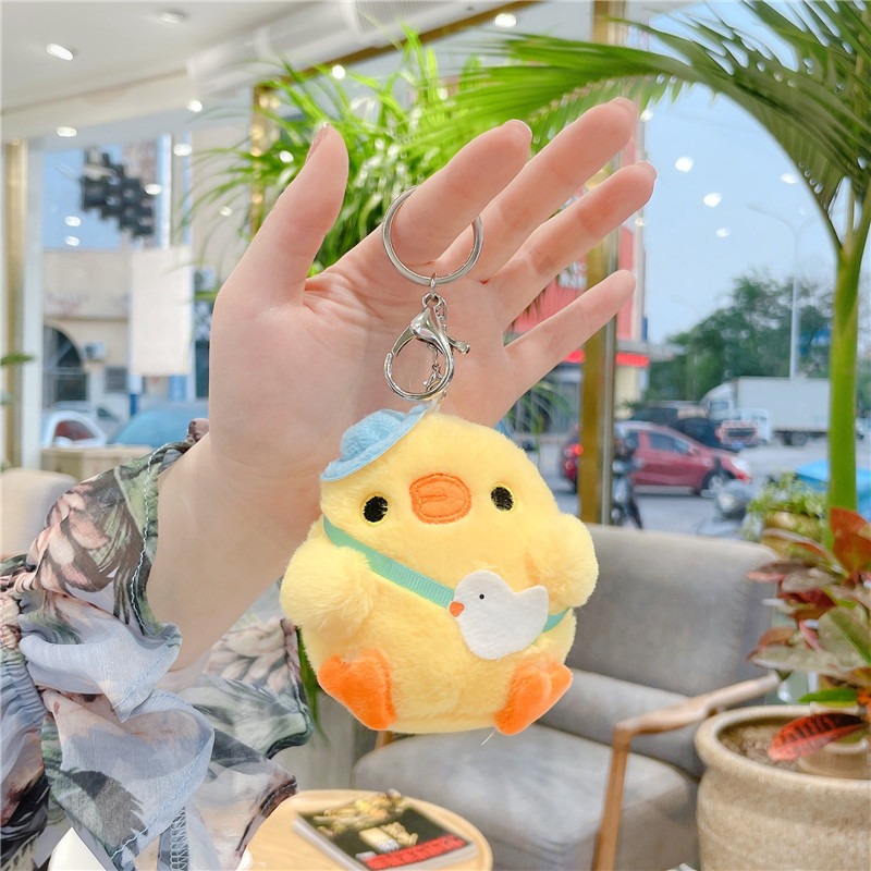 かわいいひよこ ぬいぐるみ キーホルダー 人形 バッグペンダント