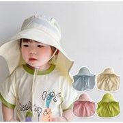 2024年 新作 韓国風 ハット  帽 赤ちゃん 日焼け防止 紫外線対策 5色