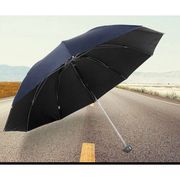 メンズ 折りたたみ 遮光遮熱 晴雨兼用傘 紳士用 ビジネス 8本骨 大きい傘 縞柄 UVカット