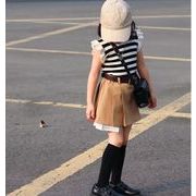 【2点セット】ins大人気 韓国風子供服 スーツ トップス+スカート  分けて販売 90-140cm