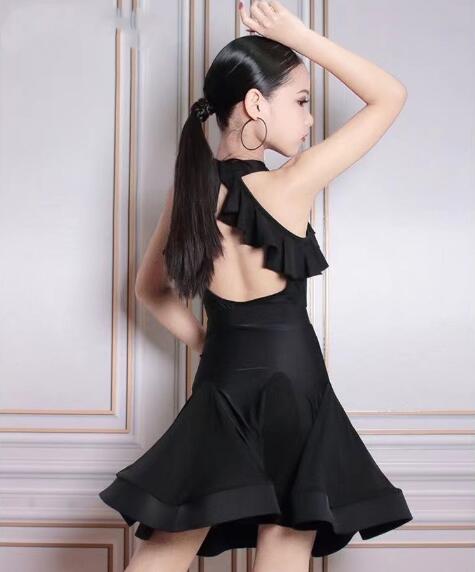 ラテンダンス衣装 女の子ラテンダンス衣装キッズラテンダンスウェア練習着子供