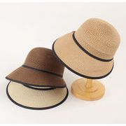 暑い季節も涼しく過ごせる 麦わら帽子 夏 紫外線対策 uvカット 小顔対策 レディース サンバイザー