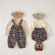 ins 秋新作　ベビー服　女の子　サロペット　可愛い　カジュアル　ボトムス　オーバーオール　ブルマー