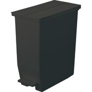 リス SOLOW ペダルオープンツイン ゴミ箱 35L ブラック