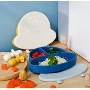 ベビー食器  2点セット 赤ちゃん  吸盤 お皿 赤ちゃん 補食の食器 安全環保