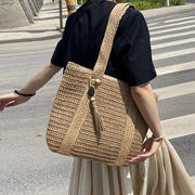 かごバッグ　トートバッグ　春夏　大容量　韓国ファッション　デザイン　鞄