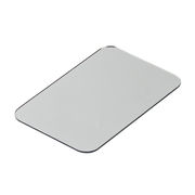 カードミラー(白）　携帯/化粧/旅行/シンプル/持ち運び