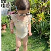 【2024新作】韓国風子供服 キッズ水着 女の子 ベビー 子供用 オールインワン　連体水着