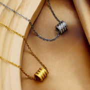 ネックレス ステンレス チェーン アクセサリー  サージカルステンレス ネックレス  韓国 2024新作