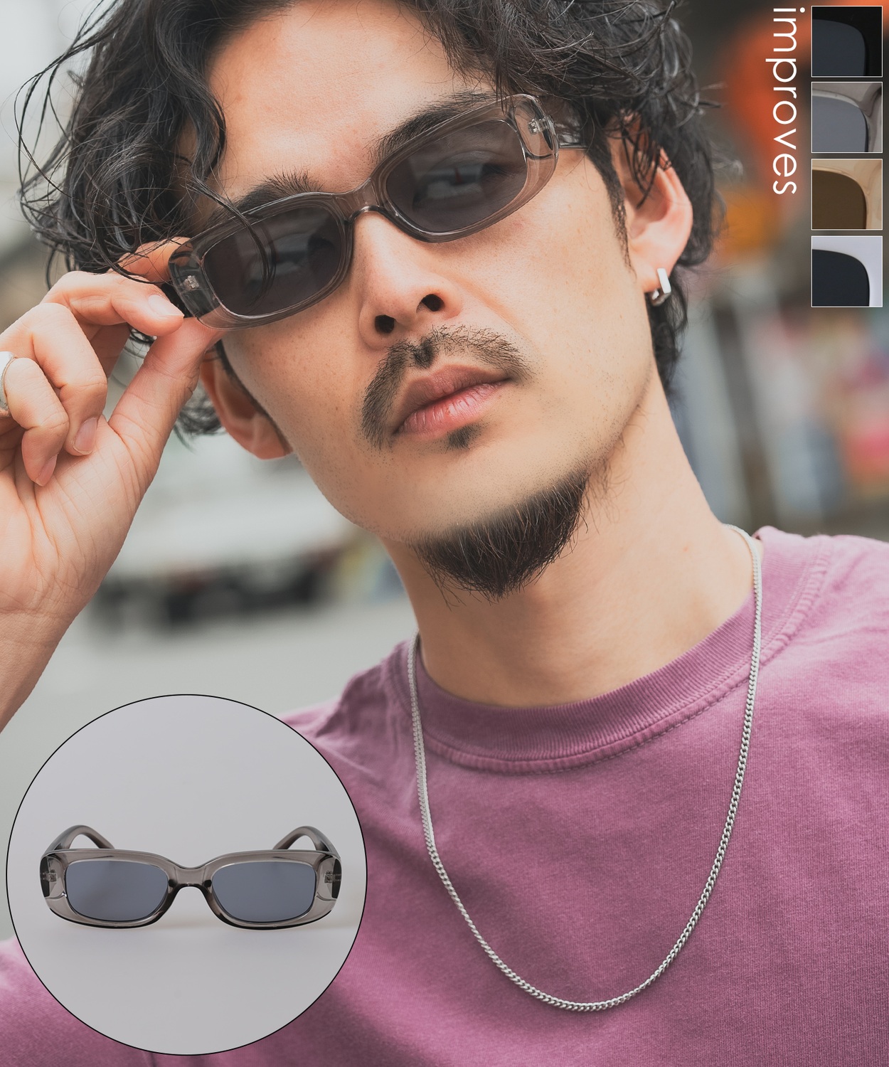 SIDEWAYSTANCE】スクエアサングラス | 卸売・ 問屋・仕入れの専門