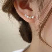 パールイヤリング  S925銀針イヤリング  ファッショングッズ アクセサリー