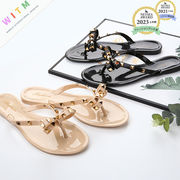 2024春夏新作 サンダル トングサンダル レディースシューズ スリッパ ビーチサンダル 滑り止め 美脚
