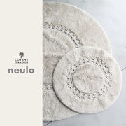 ■コベントガーデン■　【neulo -ニューロ-】 ミルキー・サークルマット／ラグ