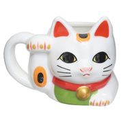 招き猫マグ
