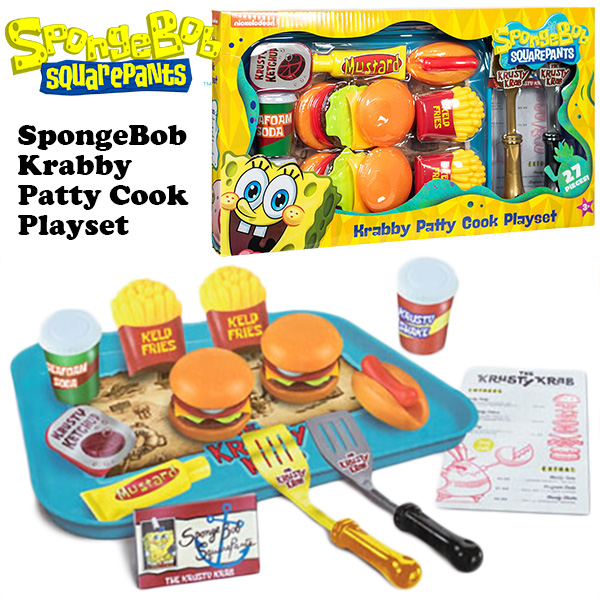スポンジボブ Krabby Patty プレイセット