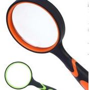 拡大鏡 手持ちルーペ 虫眼鏡 拡大 10倍 虫めがね 天眼鏡 地図 雑誌 新聞 読書用 辞