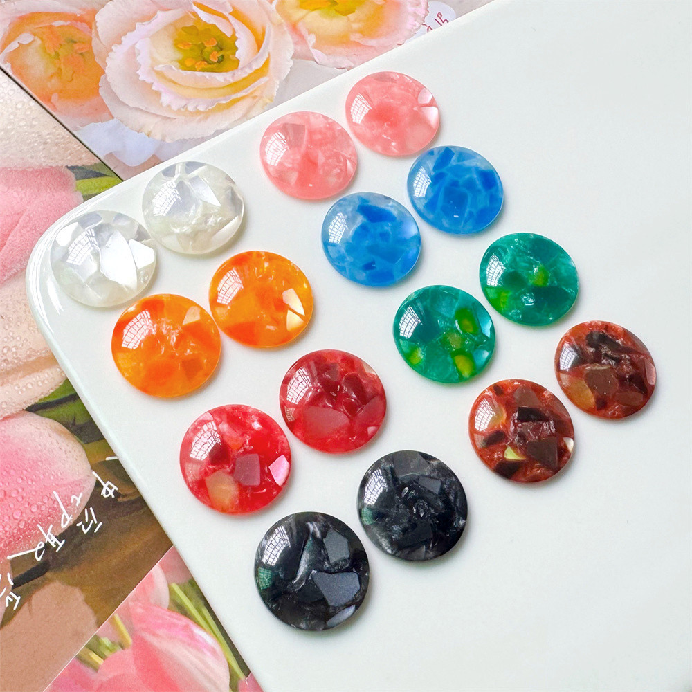 ひまわりデザインラウンドレジンヘアゴム テディベア ひまわりデザイン