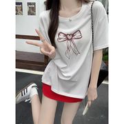韓国風★レディース服★Tシャツ★★S-XL★2色