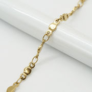 【切り売り/約1m】【#167 プレートつなぎ 2.8mm幅】 ステンレス304 チェーン 金属アレルギー対応