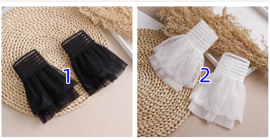 つけ袖☆ レース ☆ロリータ☆腕飾り☆ お袖留め☆偽カフス☆ 腕飾り